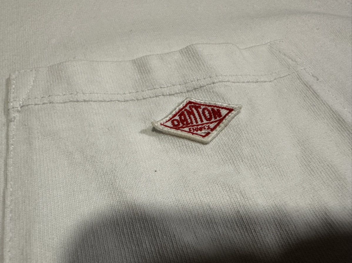 Danton × Japanese Brand × Vintage 🔥Danton Pocket Tee Shirt White Size US L / EU 52-54 / 3 - 3 Thumbnail