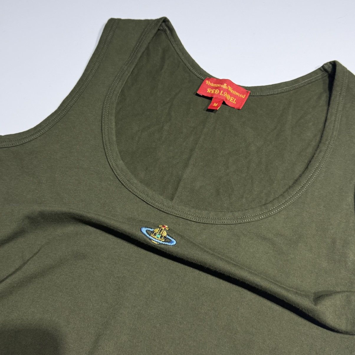 Vivienne Westwood Vivienne Westwood Red Label Orb Embroidered Tank Top Size M / US 6-8 / IT 42-44 - 5 Thumbnail
