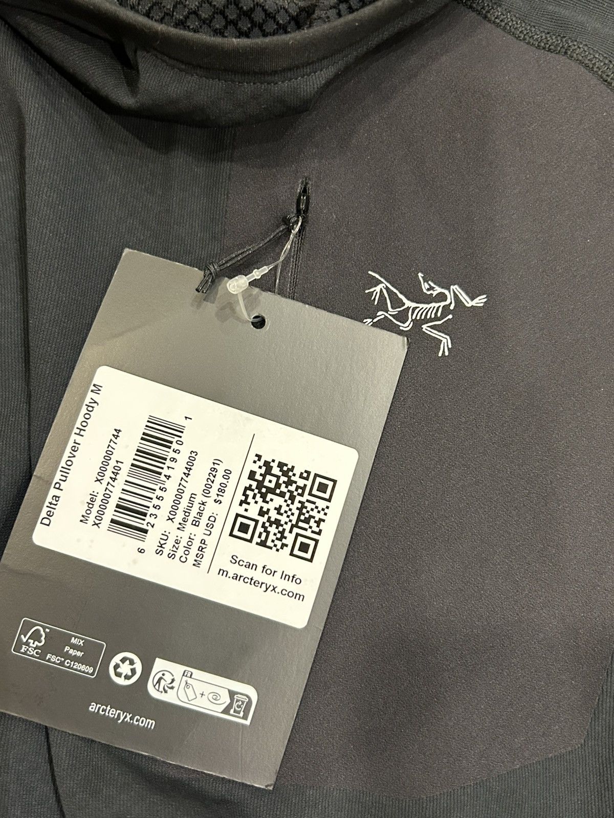 Arc'teryx Arc’teryx Delta Pullover Hoodie - Black Size US M / EU 48-50 / 2 - 4 Thumbnail
