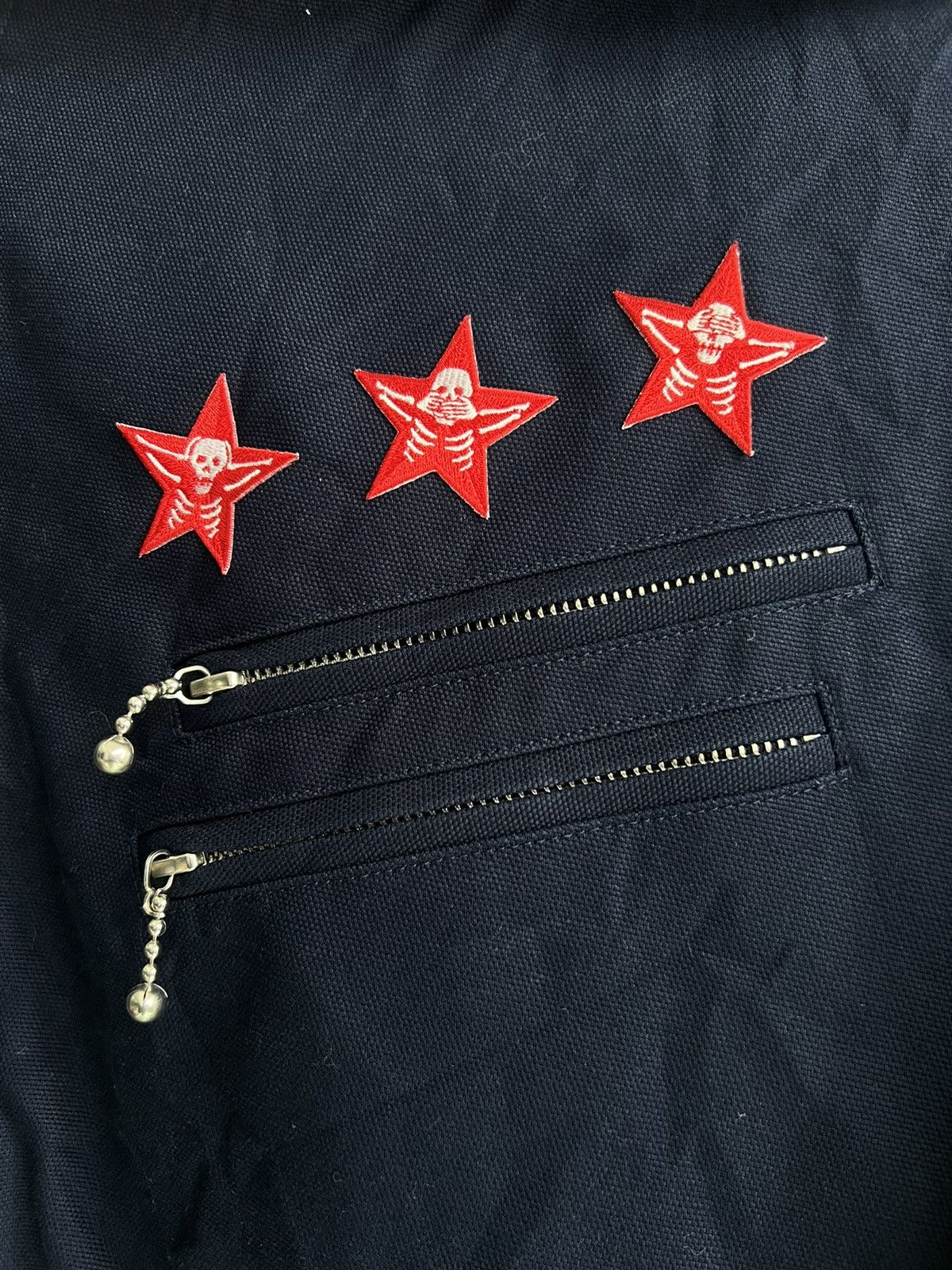 Tenderloin Rolling Cradle Skulls Star Hoodie Biker Double Collar Jacket Size US S / EU 44-46 / 1 - 8 Thumbnail
