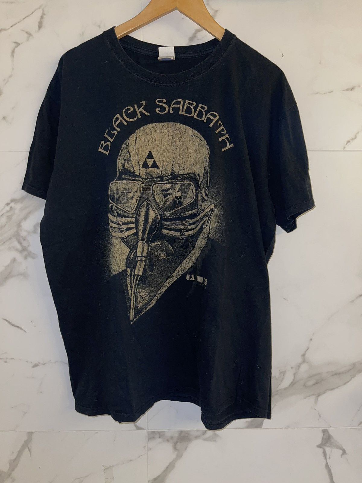 Band Tees × Black Sabbath × Vintage Black Sabbath US Tour 78 Black Tee Size US XL / EU 56 / 4 - 1 Thumbnail