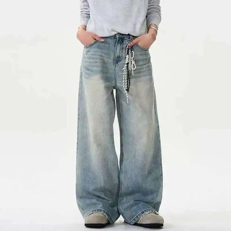 Jean Distressed Solid Color Jeans Size US 32 / EU 48 - 5 Thumbnail