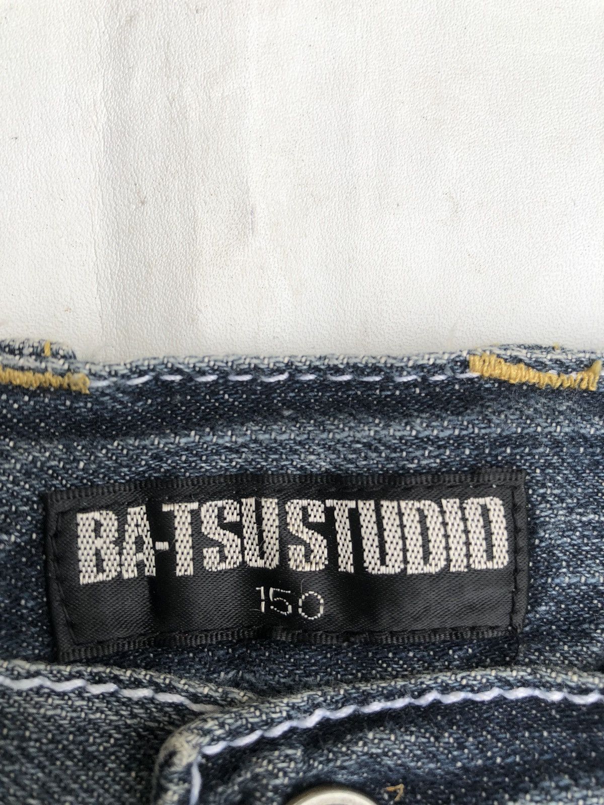 Hysteric Glamour Japanese Ba-tsu Studio Distressed Denim Jeans Size US 29 - 12 Thumbnail
