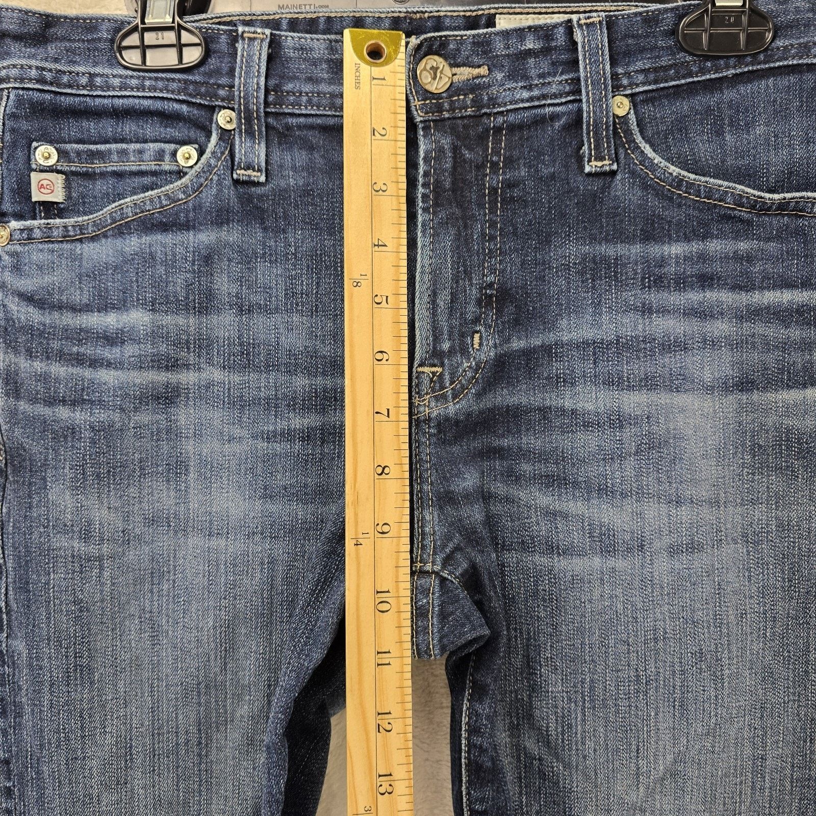 AG Adriano Goldschmied AG Adriano Goldschmied Jeans 30 The Everett Slim Straight Size US 30 / EU 46 - 15 Thumbnail