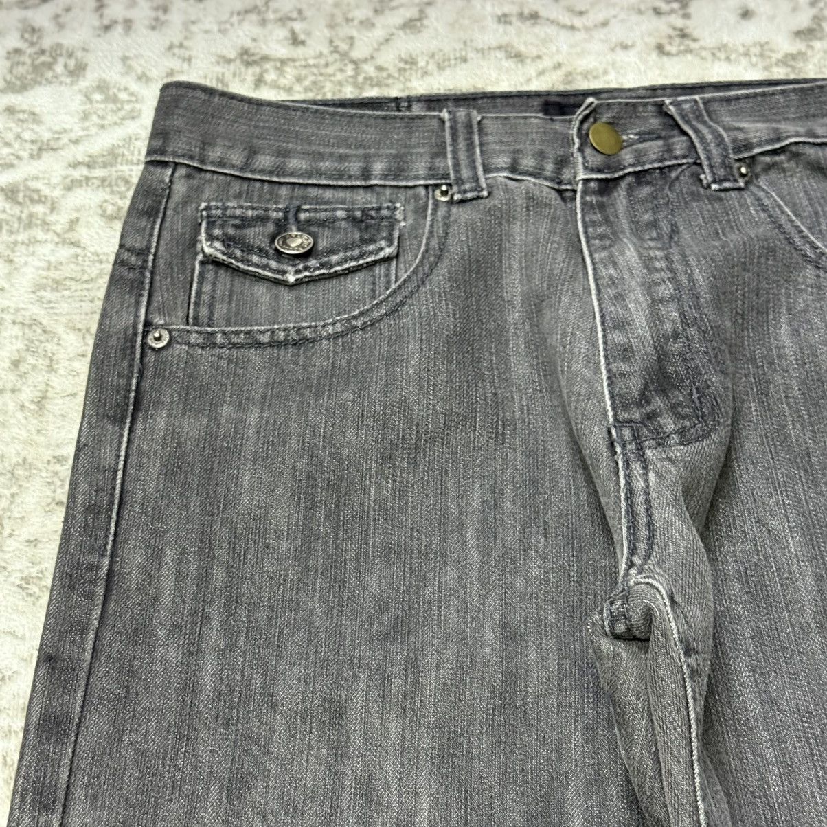 Japanese Brand Japanese Brand Red Ape Embroidery Gothic Wings Flare Jeans Size US 30 / EU 46 - 8 Thumbnail