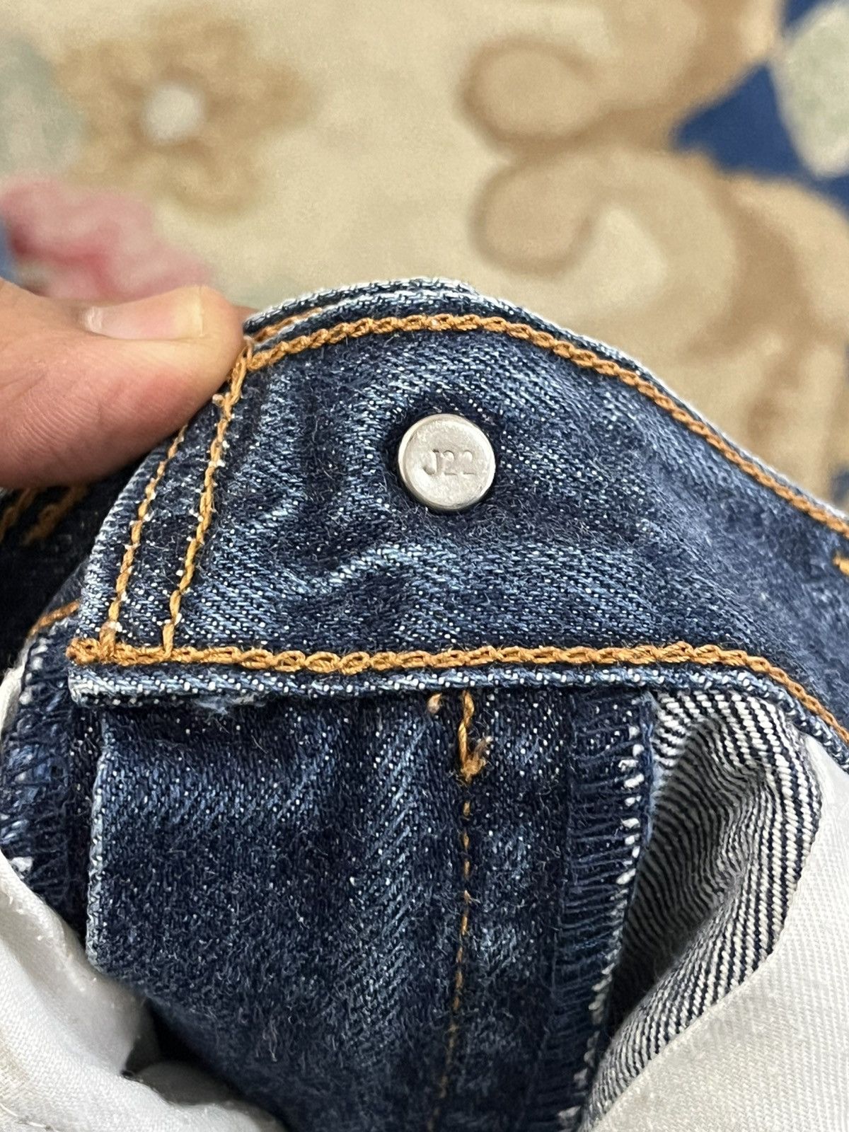Levi's Vintage Levi’s 502 Big E Selvedge Denim Size US 31 - 8 Thumbnail