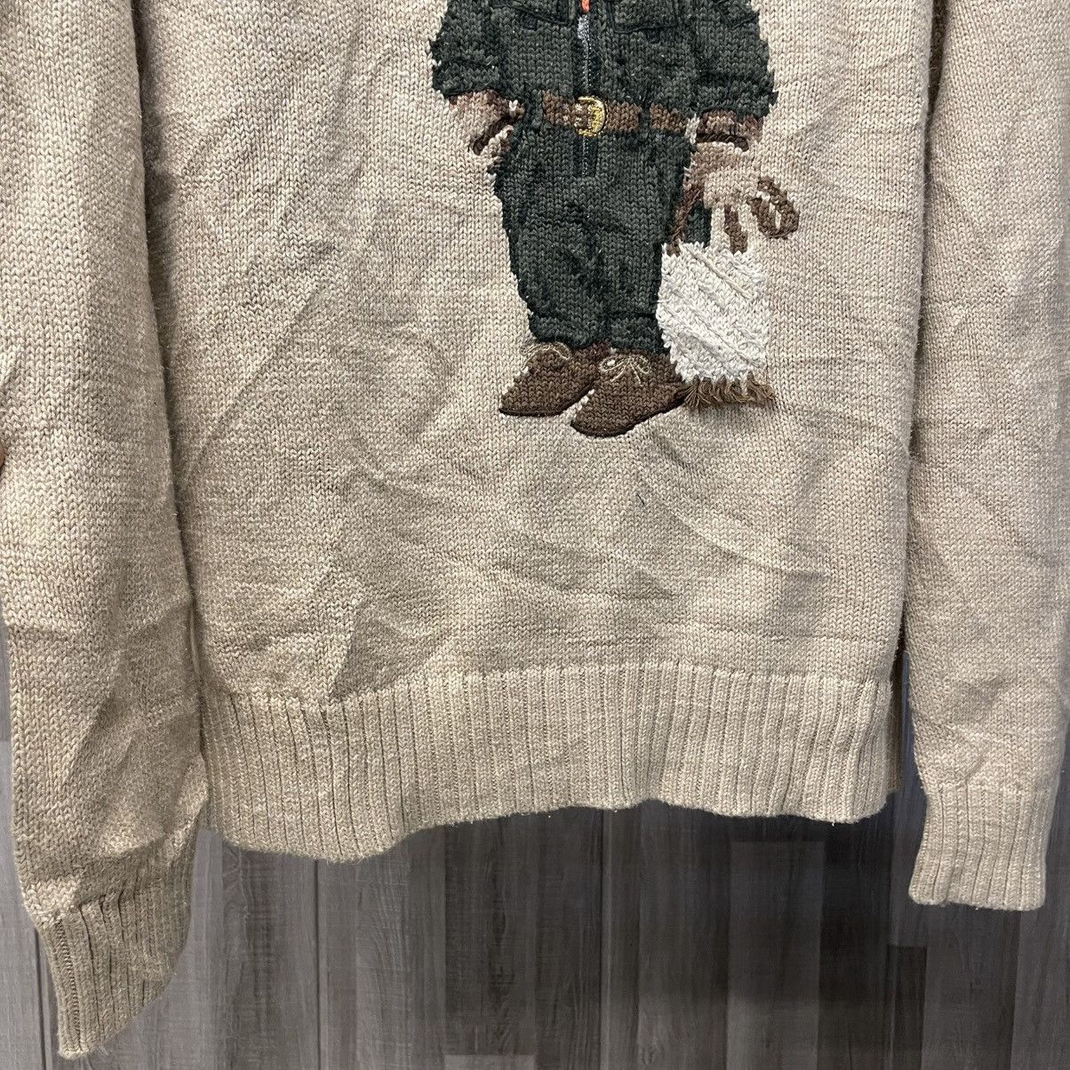 Polo Ralph Lauren Polo Ralph Lauren polo bear sweater Size US XL / EU 56 / 4 - 12 Thumbnail