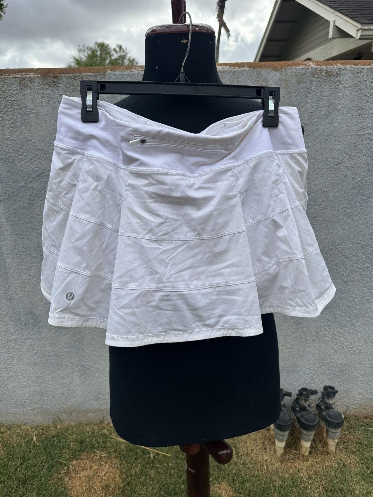 Lululemon PreOwned lululemon Align™ High-Rise Skort White Women's 10 Size 32" / US 10 / IT 46 - 3 Thumbnail