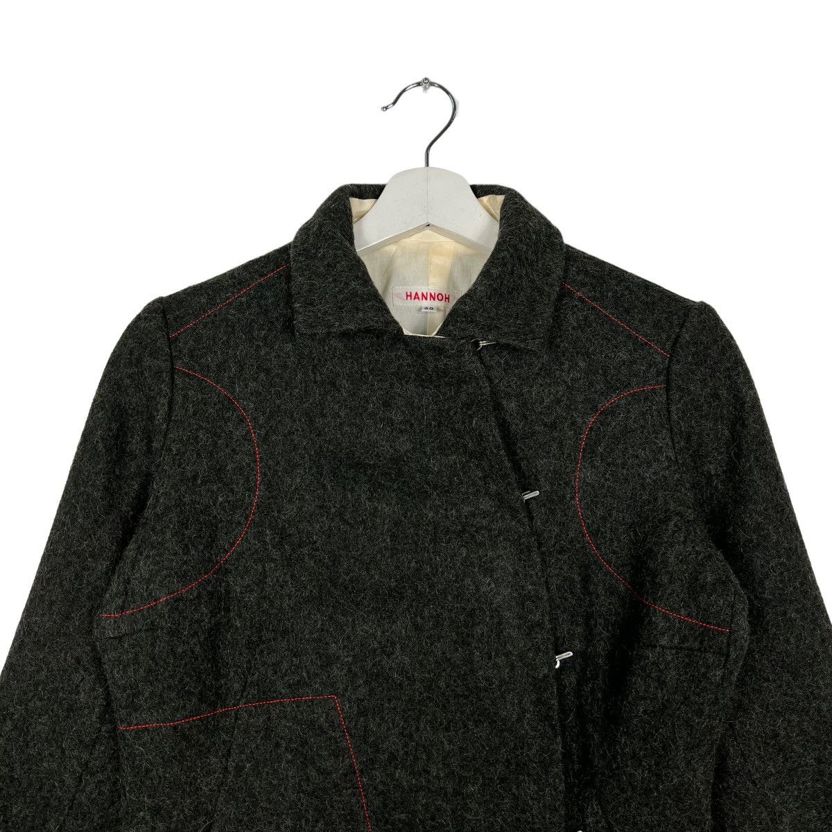 Japanese Brand 🔥 HANNOH AH 98 WOOL JACKET MADE IN FRANCE Size US S / EU 44-46 / 1 - 3 Thumbnail
