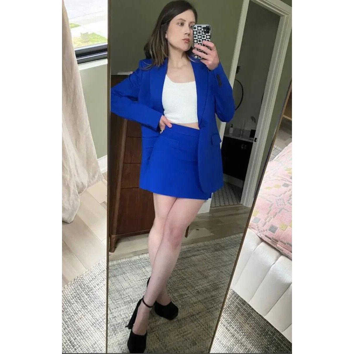 Zara ZARA BNWT FITTED BLAZER WITH POCKETS XS REF. 2704/968 Size XS / US 0-2 / IT 36-38 - 8 Thumbnail