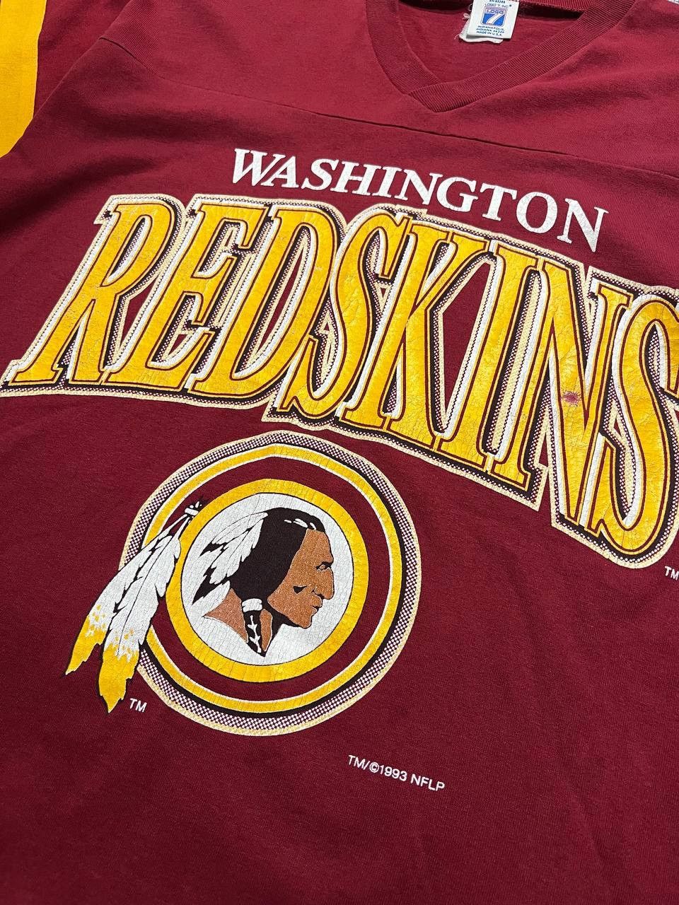 NFL × Vintage Vintage Washington Redskins Shirt Mens Red Logo 1991 NFL Size US XL / EU 56 / 4 - 4 Thumbnail