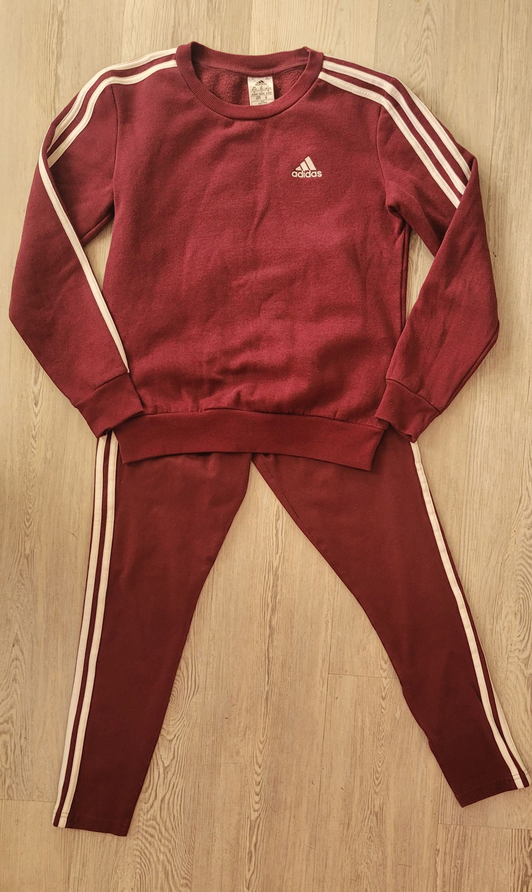 Adidas Like new - 3pcs Adidas Sweatshirt & matching Bottoms Size M / US 6-8 / IT 42-44 - 5 Thumbnail