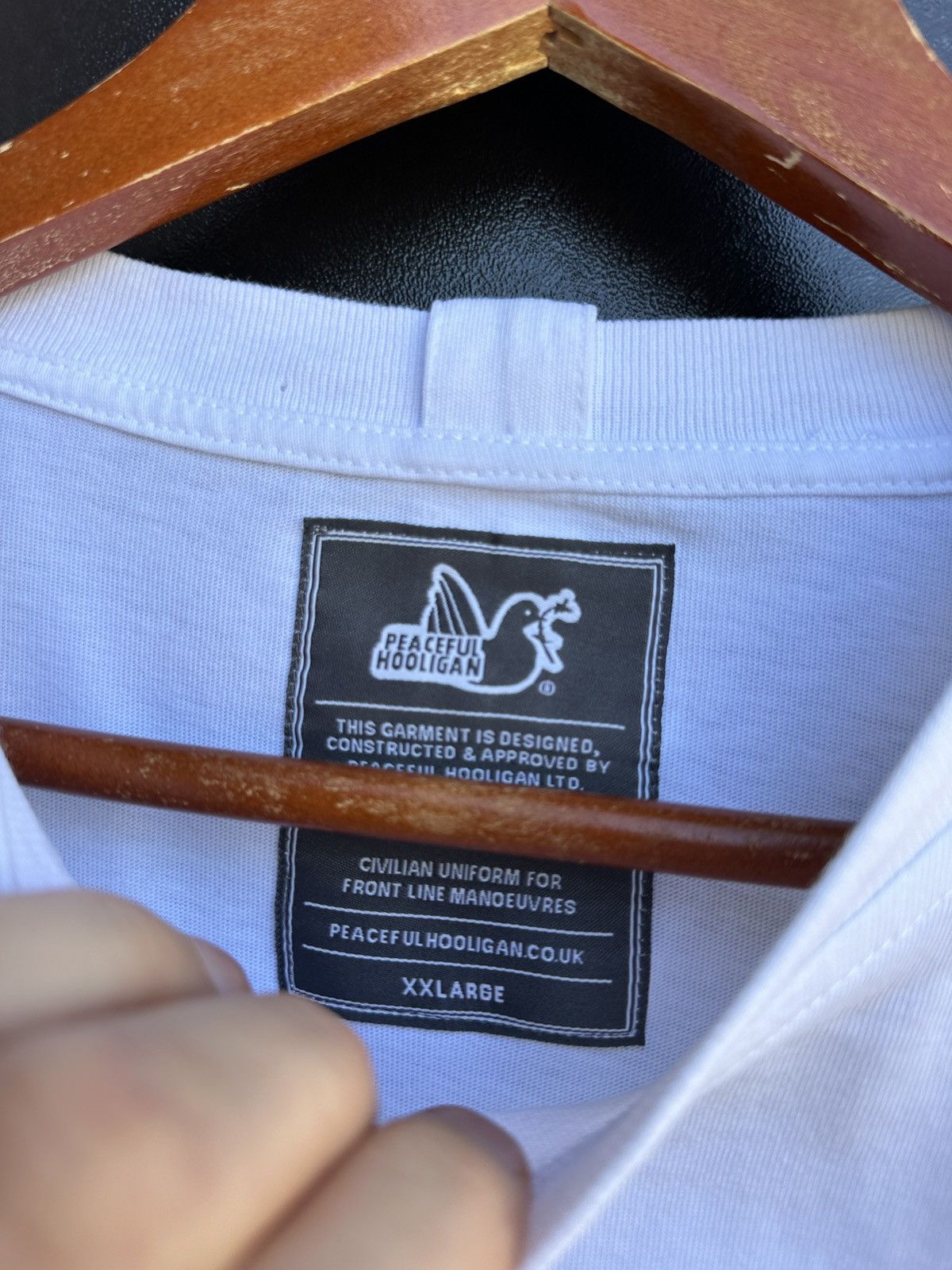 Other PEACEFUL HOOLIGAN CASUAL FOOTBALL T-SHIRT JERSEY SHIRT TEE Size US XXL / EU 58 / 5 - 5 Thumbnail
