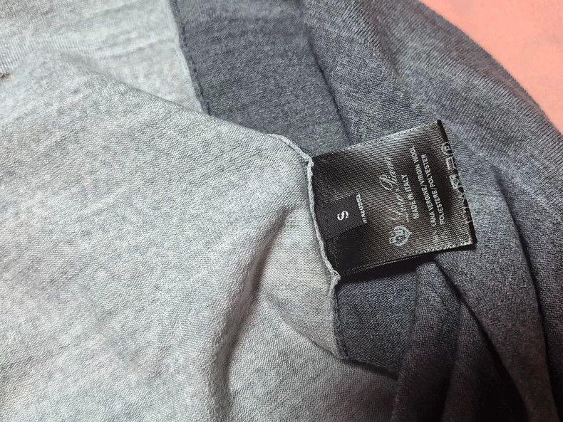 Loro Piana LORO PIANA Short Sleeve, Preliminary Wool Size US S / EU 44-46 / 1 - 4 Thumbnail