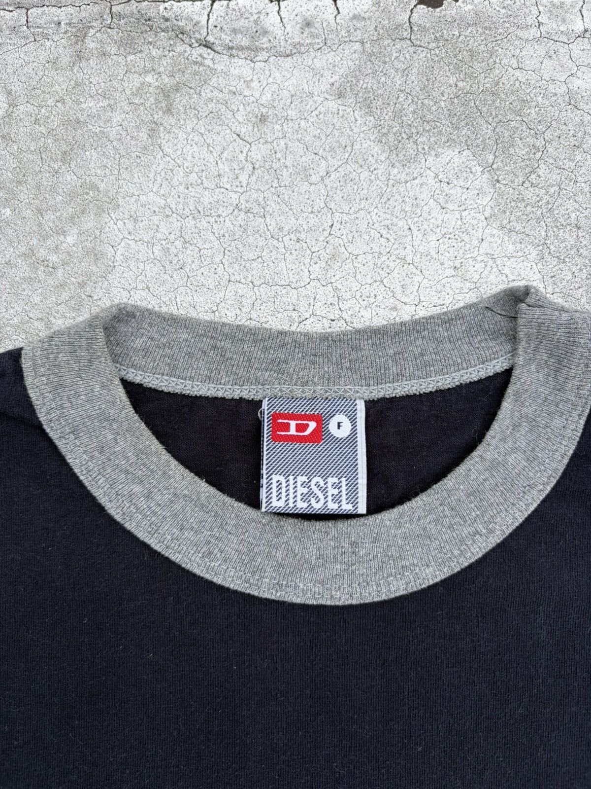 Diesel Vintage Diesel Japan Graphic ringer T shirt navy medium Size US M / EU 48-50 / 2 - 5 Thumbnail