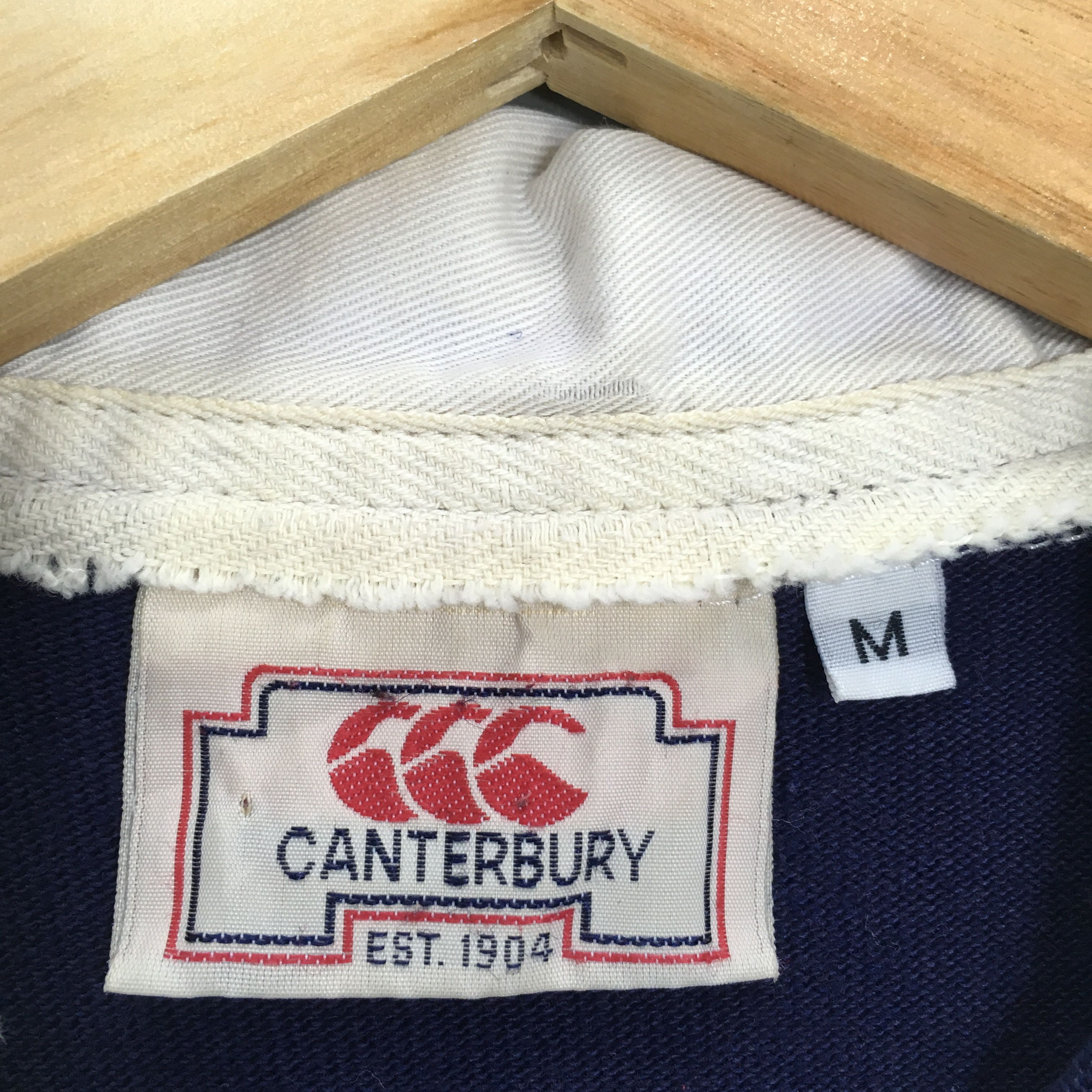 Canterbury of New Zealand Vintage Canterbury Of New Zealand Striped Rugby Shirt Medium Size US M / EU 48-50 / 2 - 5 Thumbnail
