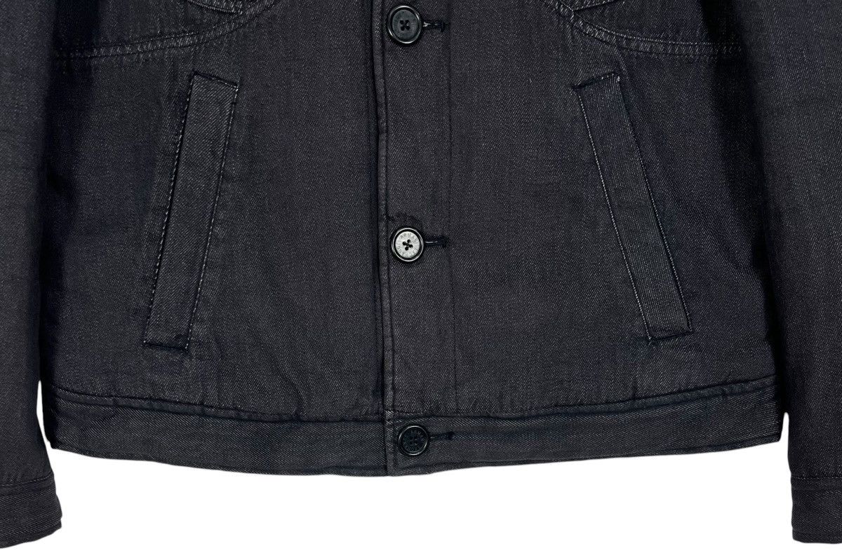 Armani Exchange Vintage Armani Exchange Sherpa Denim Jacket Size US M / EU 48-50 / 2 - 7 Thumbnail