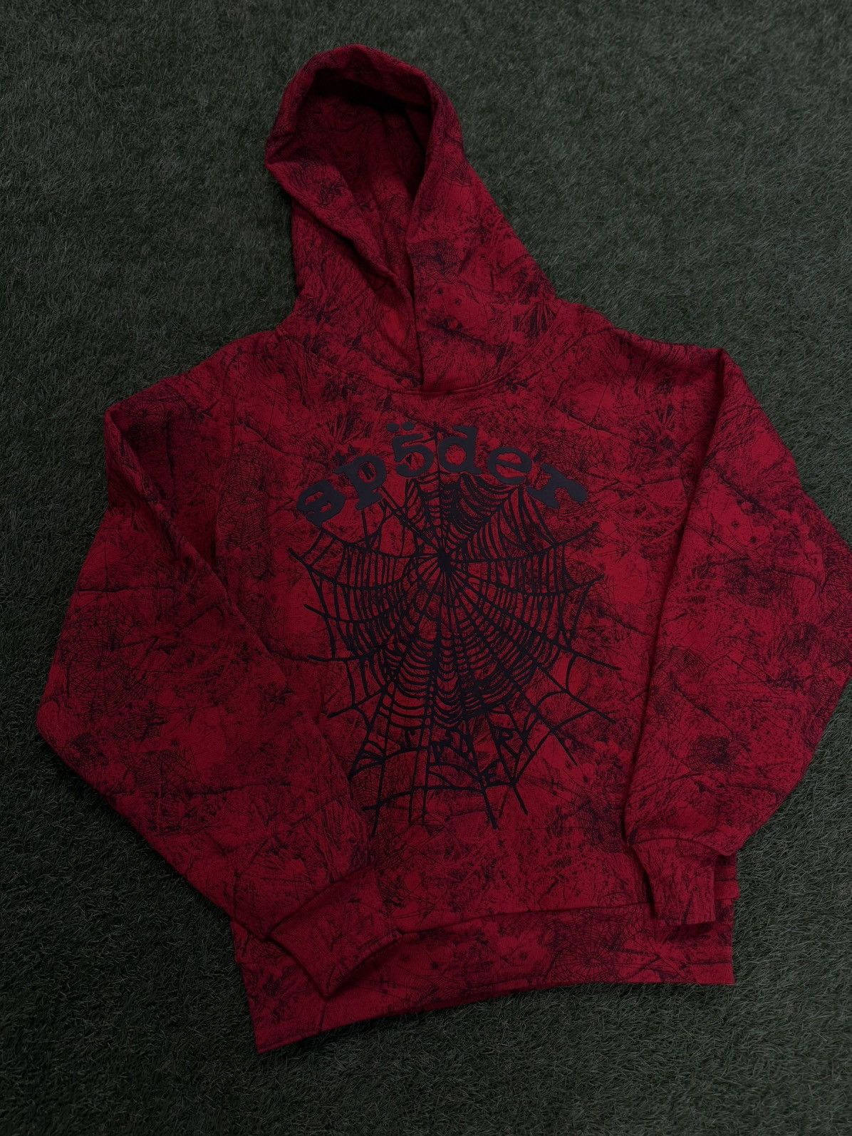 Sp5der Sp5der Worldwide Red Camo Hoodie Size Small New Size US S / EU 44-46 / 1 - 2 Thumbnail