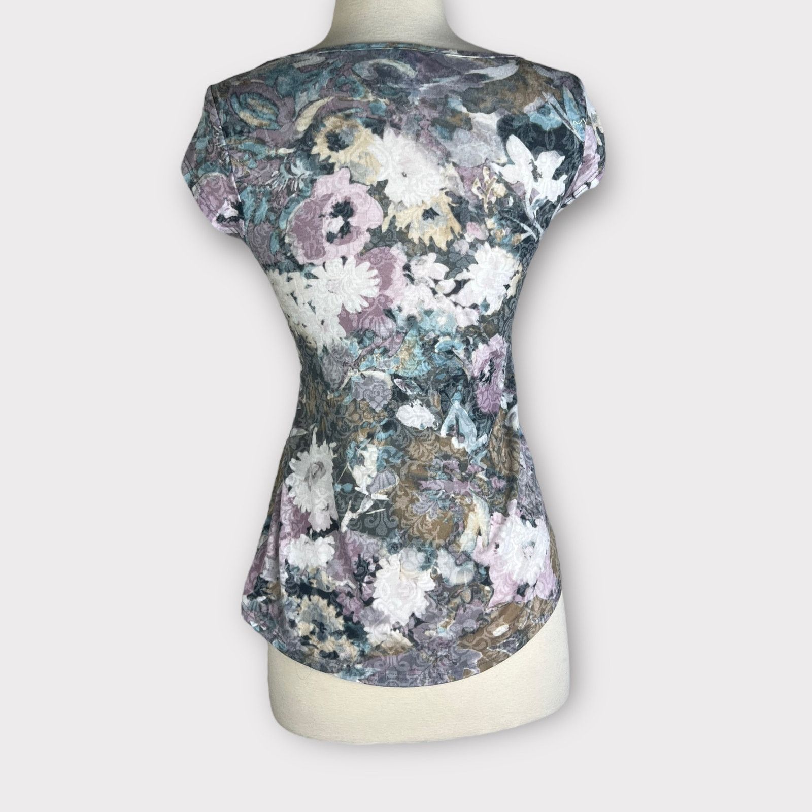 Nordstrom H.I.P. Nordstrom Vintage Y2K Floral Top | Small Size S / US 4 / IT 40 - 3 Thumbnail