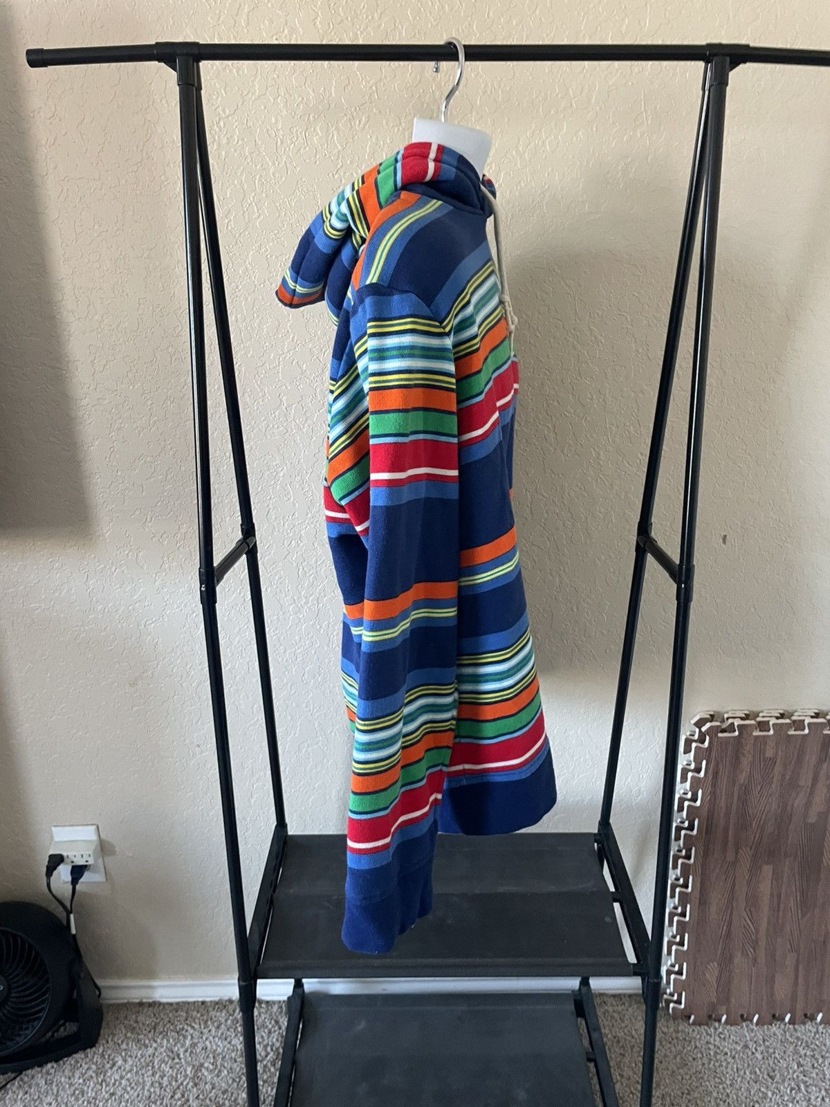 Polo Ralph Lauren Striped Pullover Hoodie Size US XL / EU 56 / 4 - 4 Thumbnail