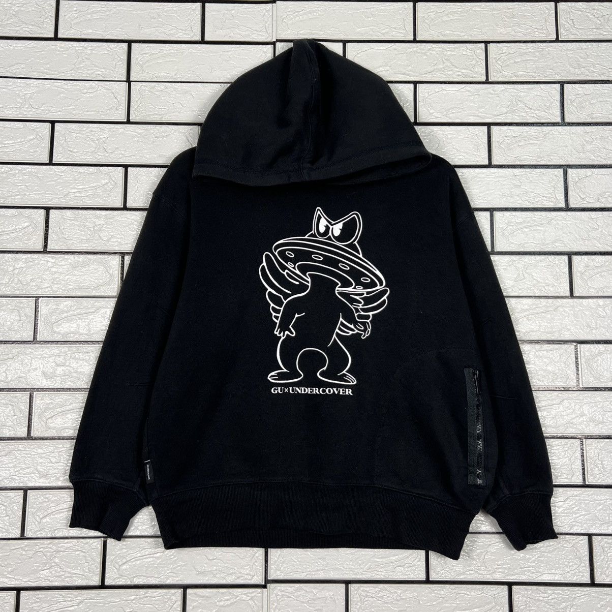 GU × Undercover GU x UNDERCOVER Big Logo Kids Pullover Hoodies #4311-C195 Size US XXS / EU 40 - 1 Thumbnail