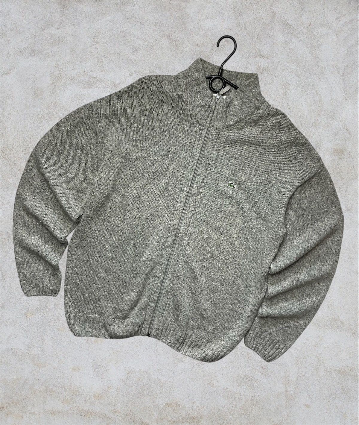 Lacoste Lacoste vintage full zip sweater knitted size XXL Size US XXL / EU 58 / 5 - 1 Thumbnail