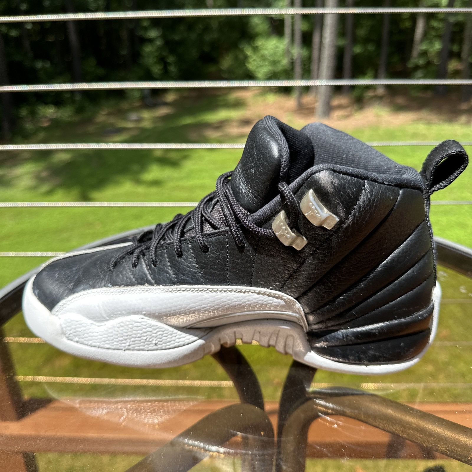 Jordan Brand Nike Air Jordan 12 Retro Playoffs 153265-006 GS Sz 6y Size US 6 / EU 39 - 11 Thumbnail
