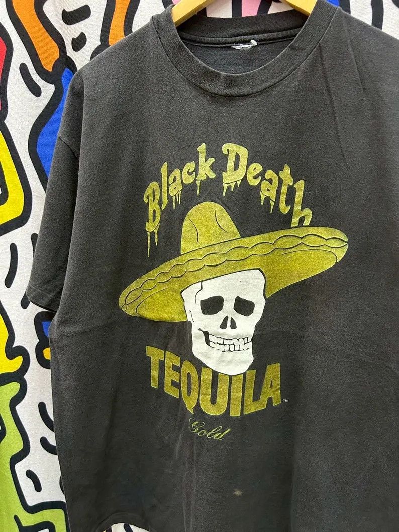 Band Tees Vintage 90s Slash Black Death tshirt size XL Size US XL / EU 56 / 4 - 1 Thumbnail