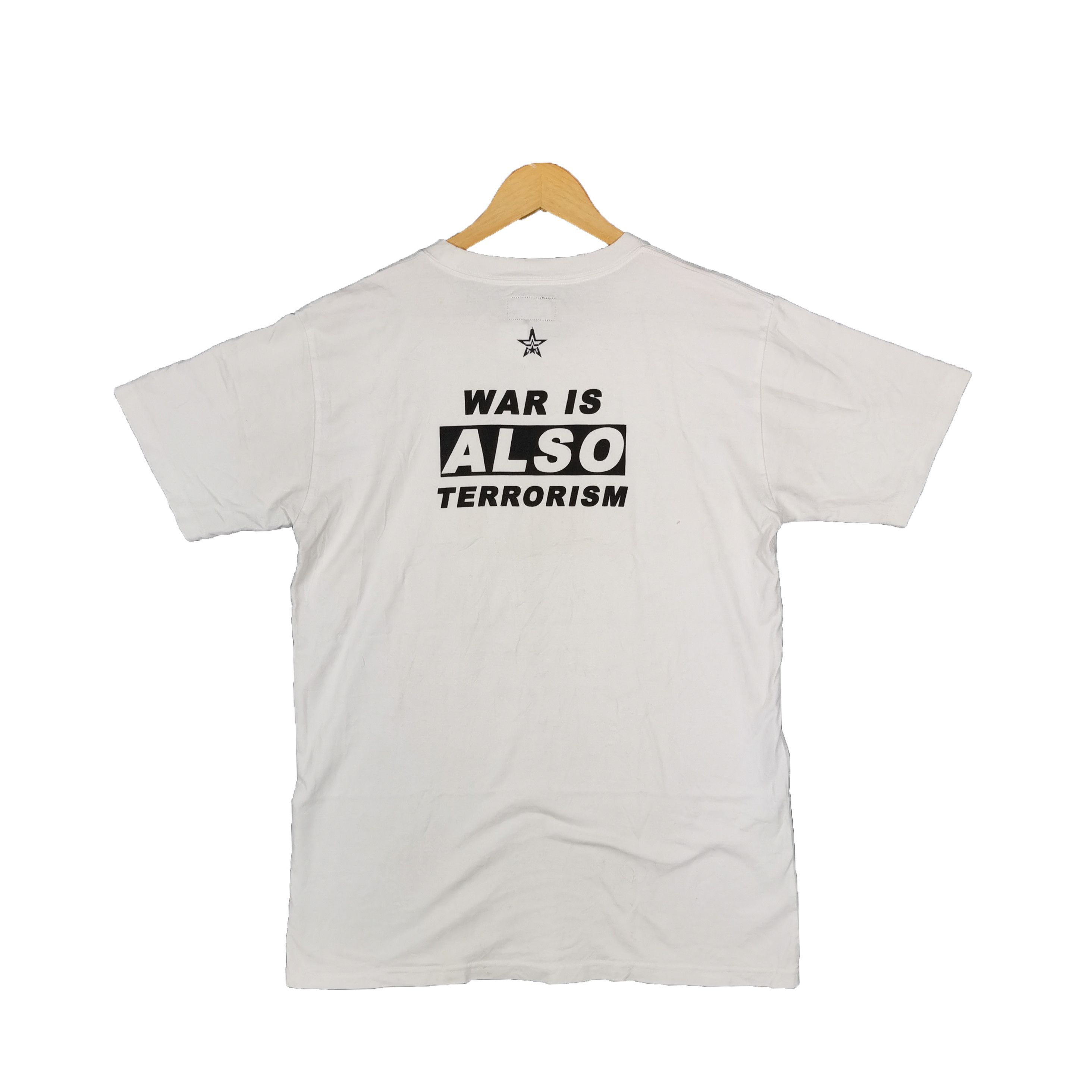 Japanese Brand Make Love Not War Streetwear T-Shirt Art Crewneck Tee Size US M / EU 48-50 / 2 - 2 Thumbnail