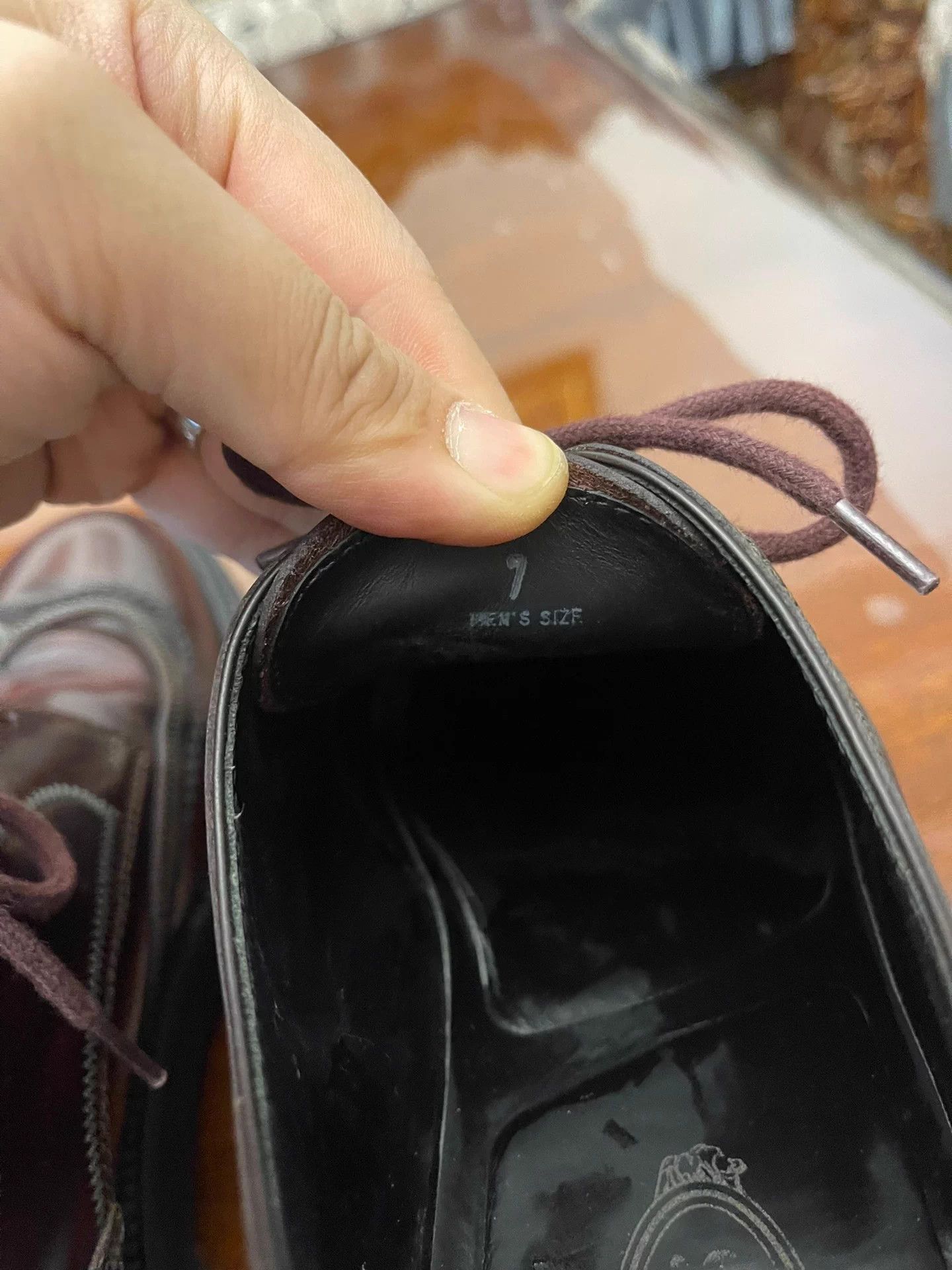 Tod's TOD'S Burgundy Casual Leather Shoes US7 Hidden Lift Size US 7 / EU 40 - 5 Thumbnail