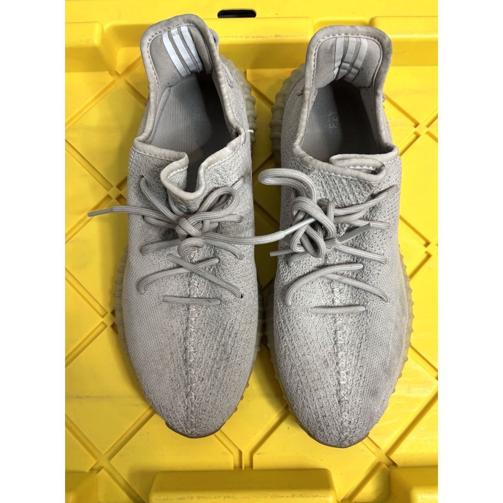 Adidas Adidas Yeezy Boost 350 V2 Sesame Sneaker Men 12 Gray Solid 2018 Boost Primeknit Low Top Crew Size US 12 / EU 45 - 4 Thumbnail