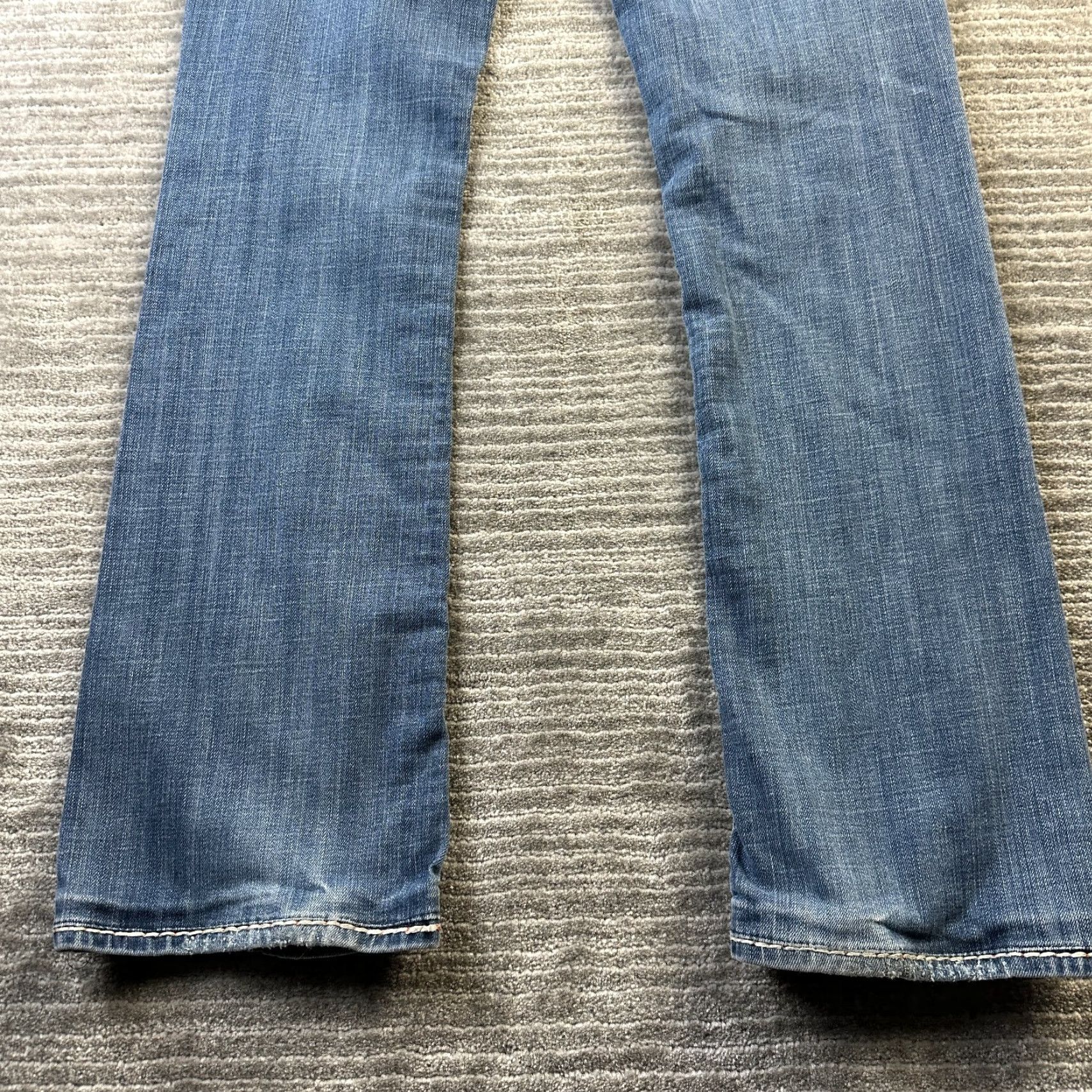 Vintage Rock Revival Jeans Womens 27 Luna Easy Boot Blue Denim Pants Flam Size 27" / US 4 / IT 40 - 5 Thumbnail
