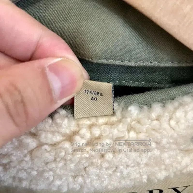 Burberry Burberry Women's Green Wool Short Jacket. Size M / US 6-8 / IT 42-44 - 8 Thumbnail