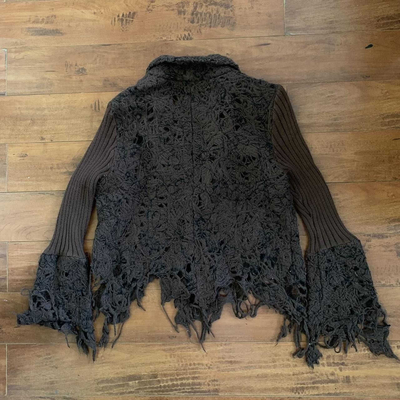 Other Vintage Wool Cardigan Size M / US 6-8 / IT 42-44 - 2 Thumbnail
