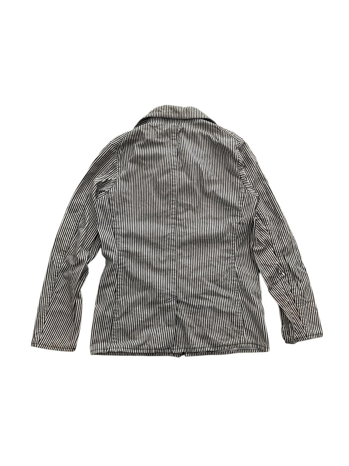 Japanese Brand JAPANESE CROW'S NEST HICKORY STRIPES JACKET Size US M / EU 48-50 / 2 - 2 Thumbnail