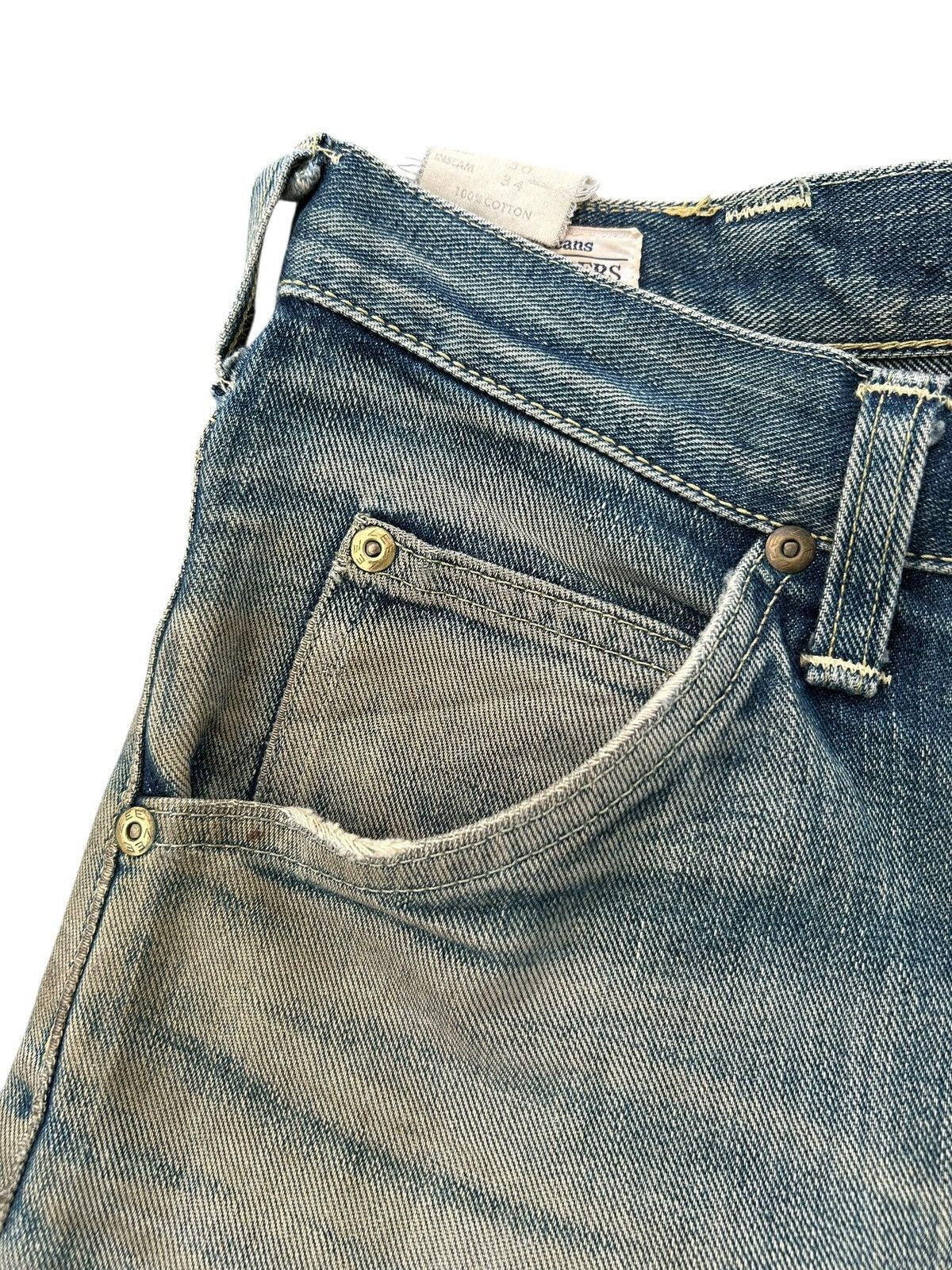 Kapital Rusty Flare Vintage Lee Distressed Denim Jeans Size US 31 - 5 Thumbnail