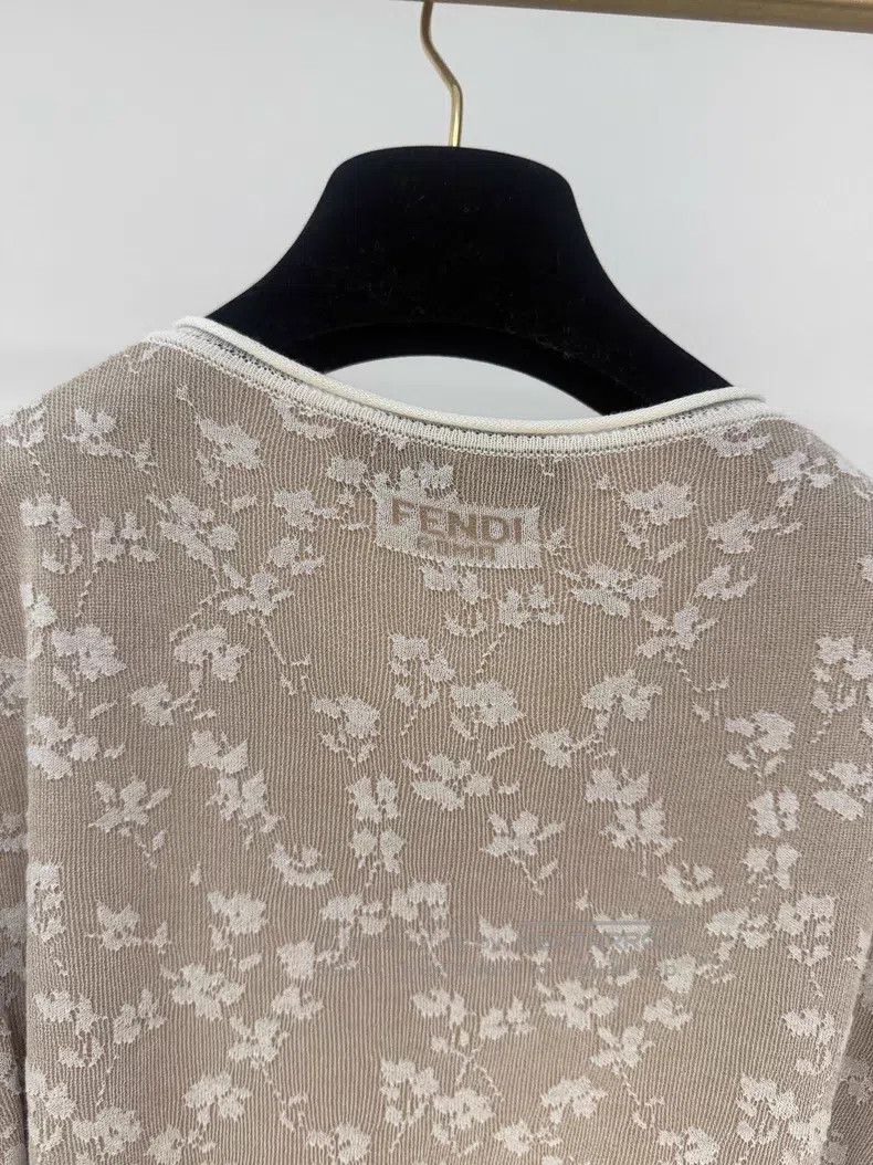 Other Fendi 25FW Spring/Summer Show Long Open Cardigan Jacket wi Size XS / US 0-2 / IT 36-38 - 4 Thumbnail