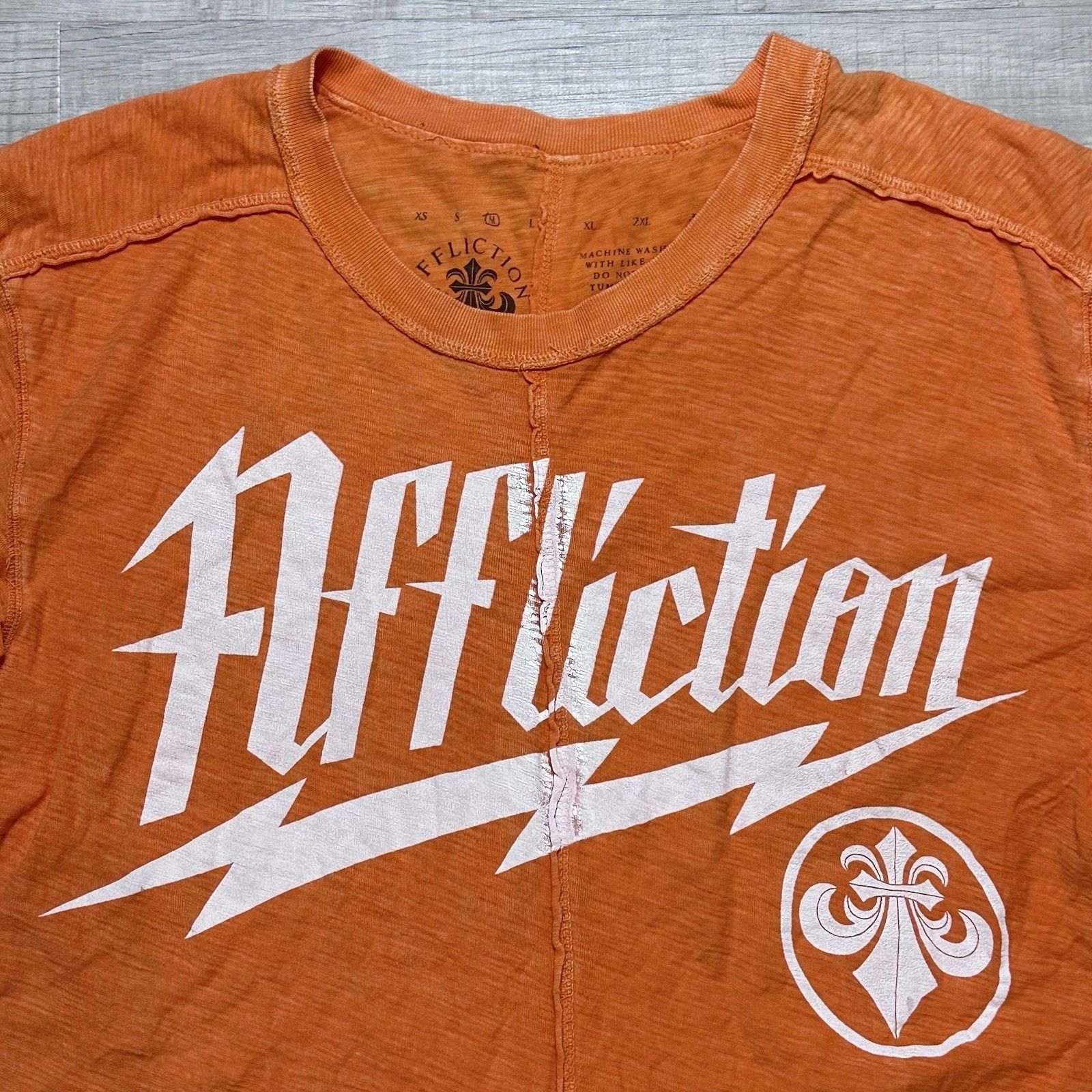 Affliction Affliction T-Shirt Men’s Medium LIVE FAST Graphic Distressed Size US M / EU 48-50 / 2 - 5 Thumbnail