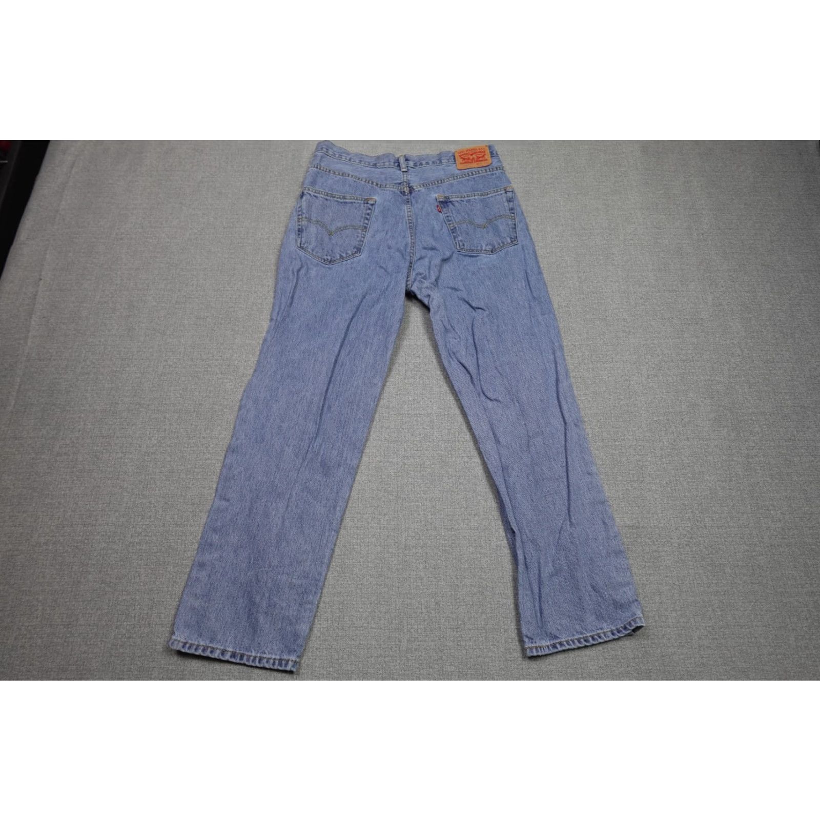 Levi's VINTAGE Levi's 550 Jeans Mens 36x30 Blue Relaxed Fit Light Wash Western Cowboy Rancher Jeans Size US 36 / EU 52 - 4 Thumbnail