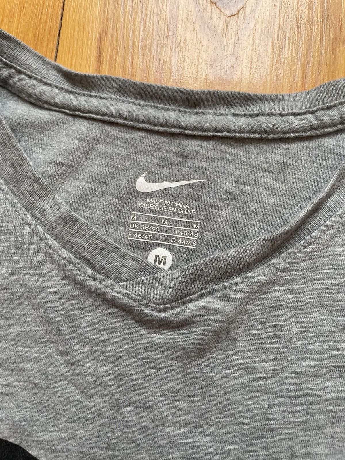 Nike × Vintage Vintage 2010 Nike Roger Federer RF Big Logo Tennis T-shirt Size US M / EU 48-50 / 2 - 7 Thumbnail