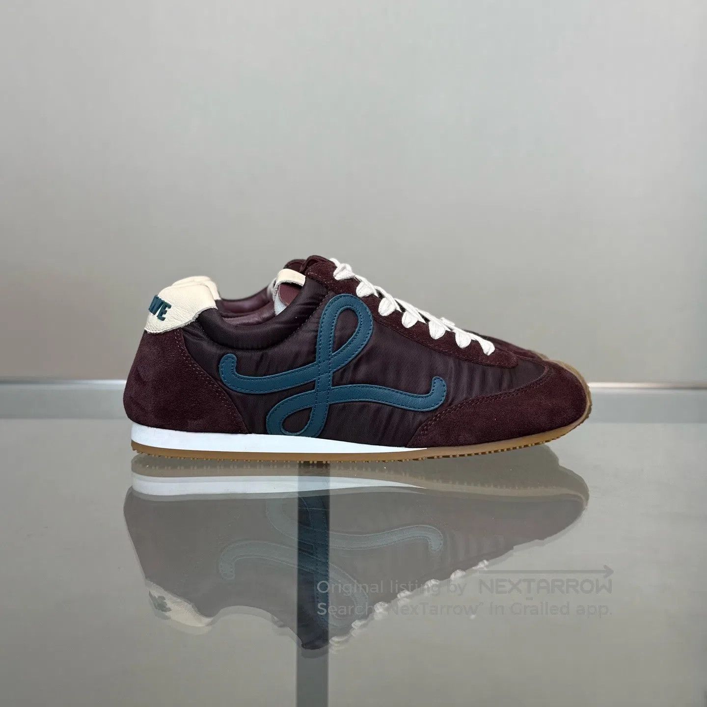 Loewe Loewe Nylon and Cow Leather Ballet Runner 2.0 Women's Spor Size US 6.5 / IT 36.5 - 4 Thumbnail