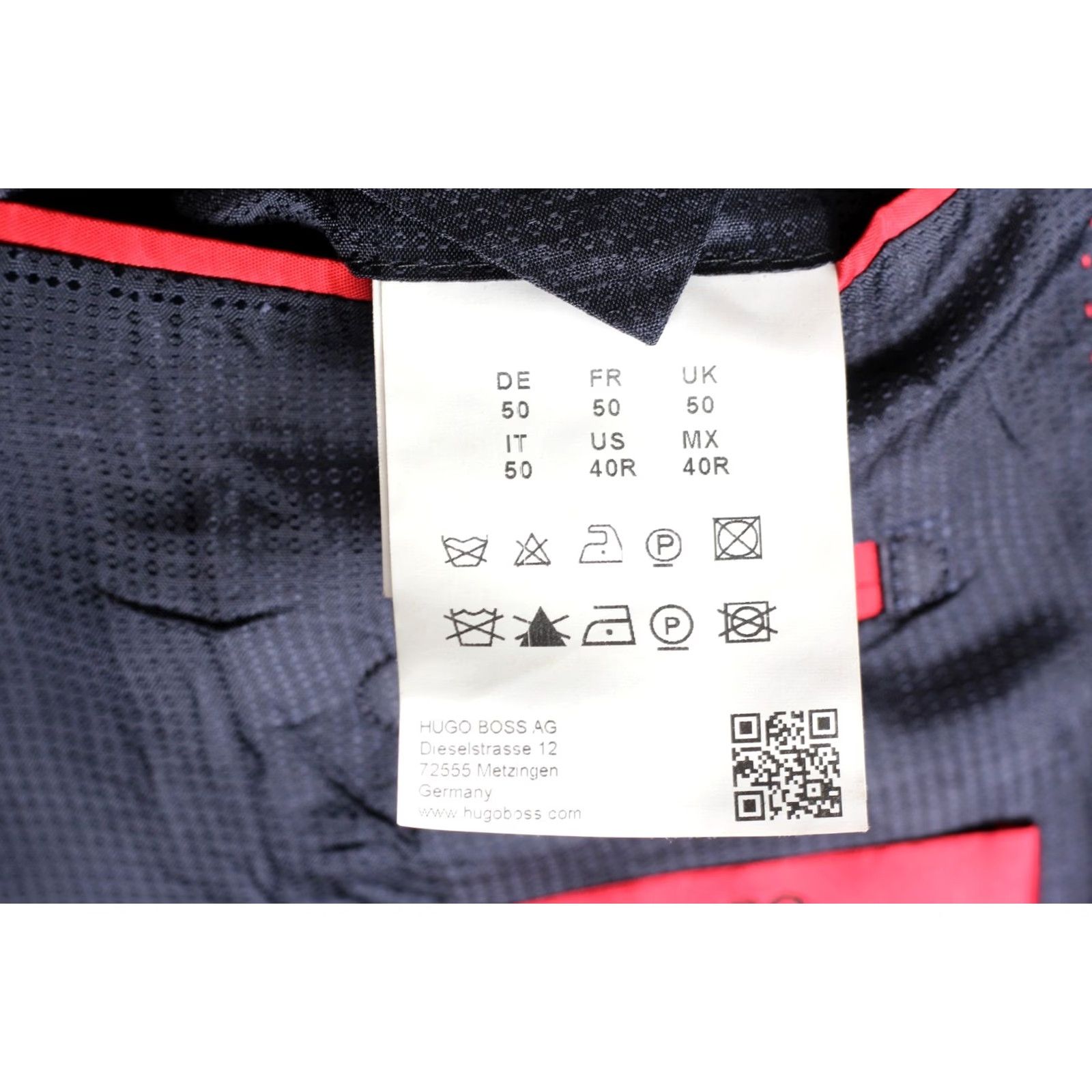Hugo Boss HUGO BOSS Arlton Blazer Jacket Men 50 Casual Formal Business MJ6362 Blazer Men 50 Blue Size 50R - 6 Thumbnail