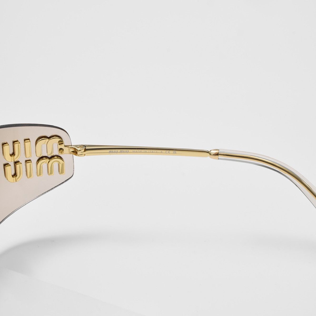 Miu Miu MIU MIU 0MU A51S 5AK20P SUNGLASSES Size ONE SIZE - 4 Thumbnail