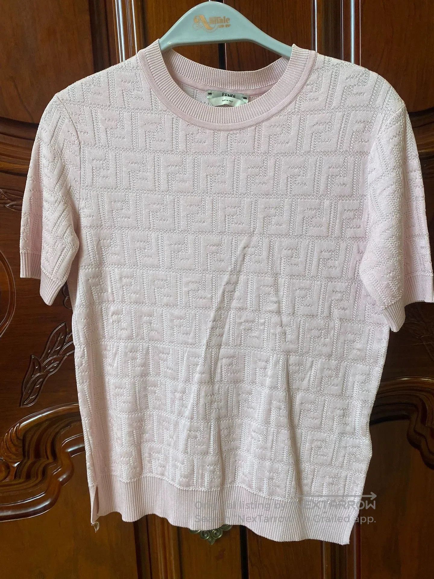Fendi fendi pink short sleeve knit top. Size US M / EU 48-50 / 2 - 1 Thumbnail