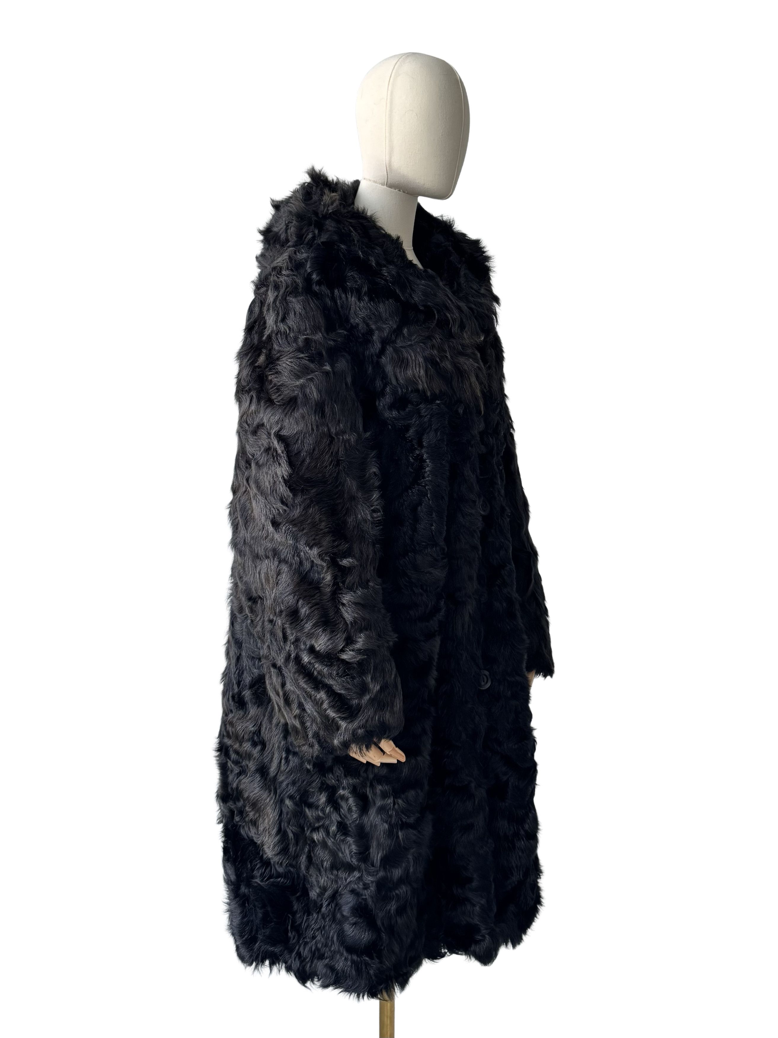 Vintage Vintage Real Fur Coat Size XL / US 12-14 / IT 48-50 - 1 Thumbnail