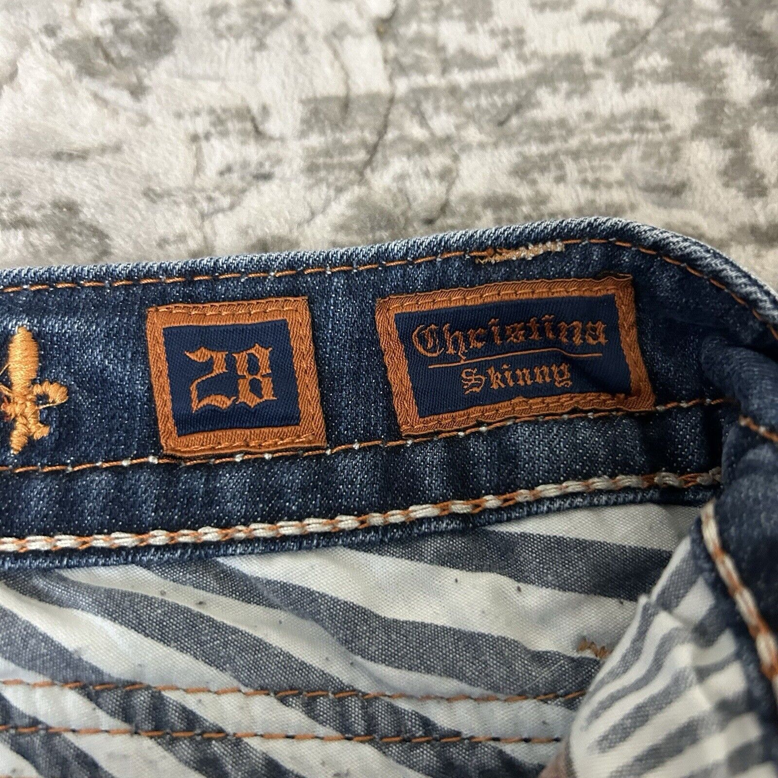 Rock Revival Rock Revival Christina Skinny Jeans Distressed Women’s Sz 28 Size 28" / US 6 / IT 42 - 5 Thumbnail