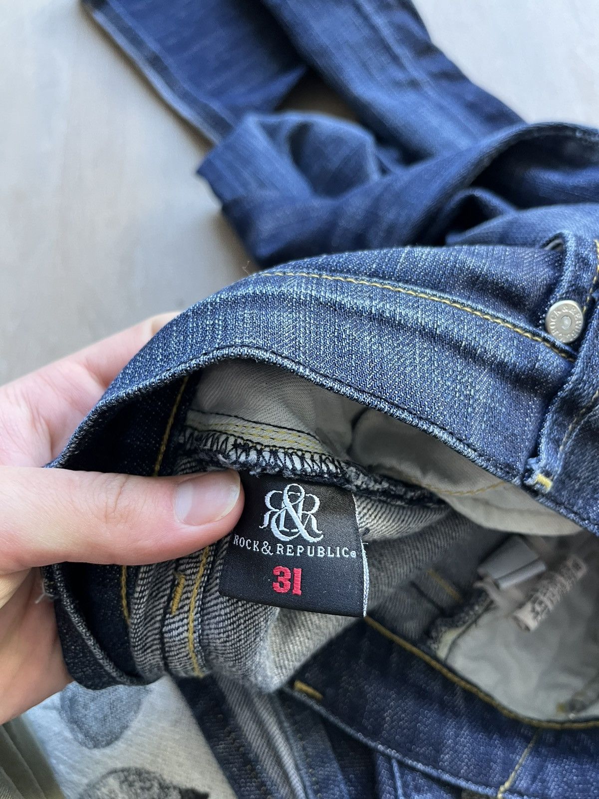 Rock & Republic Rock & Republic Jeans S/31 Size US 32 / EU 48 - 7 Thumbnail