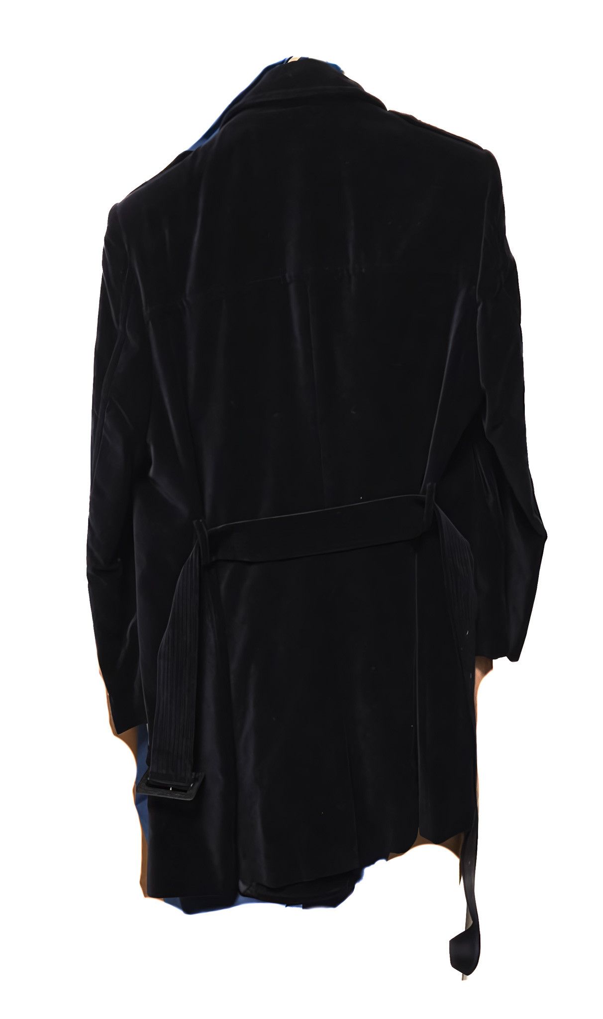 Burberry Prorsum PRORSUM VELVET TRENCH COAT Size US M / EU 48-50 / 2 - 2 Thumbnail