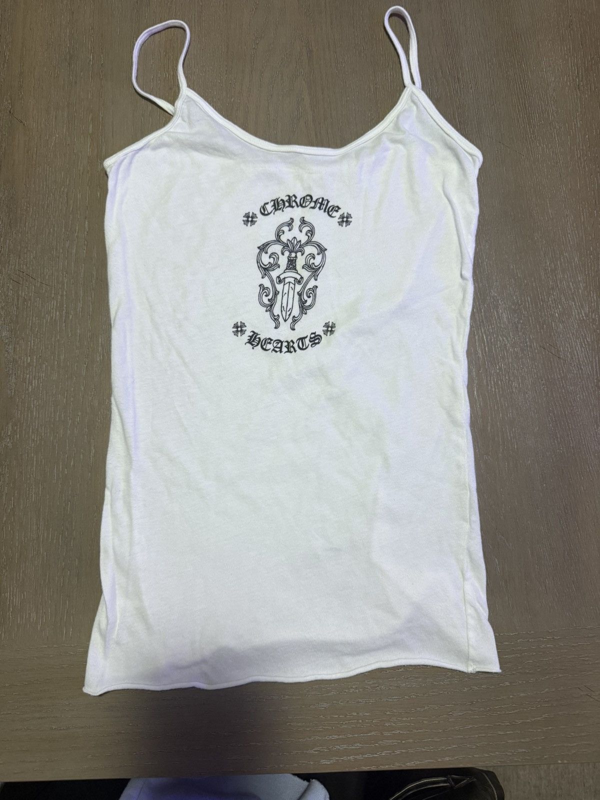 Chrome Hearts Size M Chrome Hearts Vintage Cami Tank Top READ DESCRIPTION Size M / US 6-8 / IT 42-44 - 1 Thumbnail