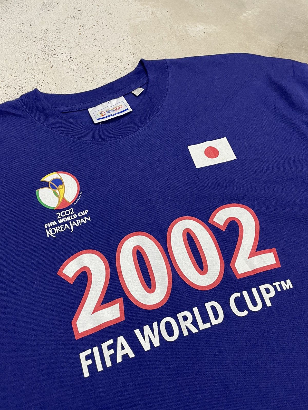 Japanese Brand 2002 Fifa World Cup Korea Japan Event Promote Tee Size US M / EU 48-50 / 2 - 6 Thumbnail